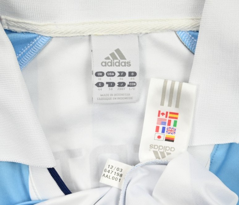 2004-05 ARGENTINA SHIRT WOMENS XL