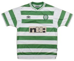 1999-01 CELTIC GLASGOW SHIRT M