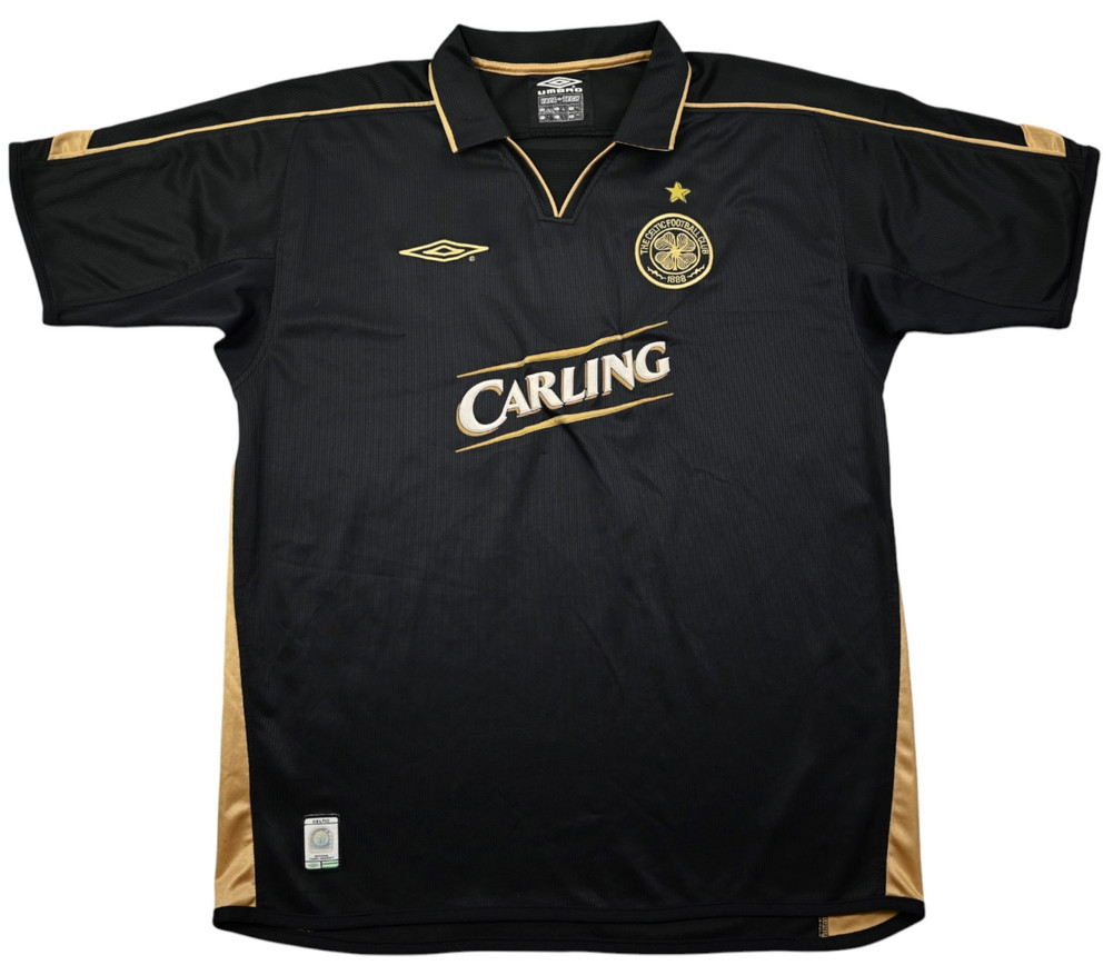 2003-04 CELTIC *LARSSON* SHIRT L