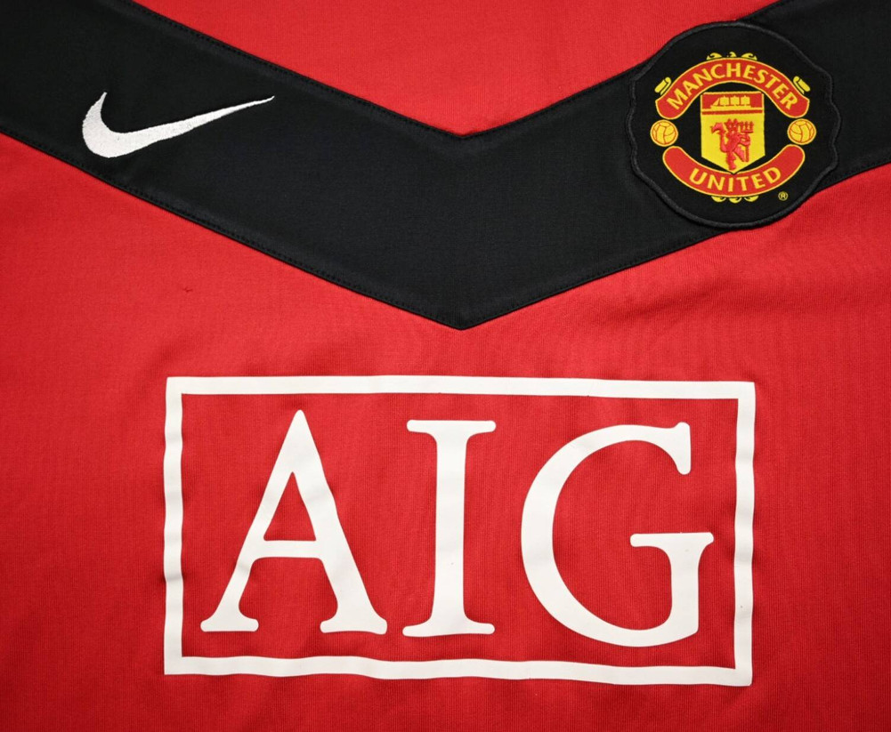 2009-10 MANCHESTER UNITED SHIRT L