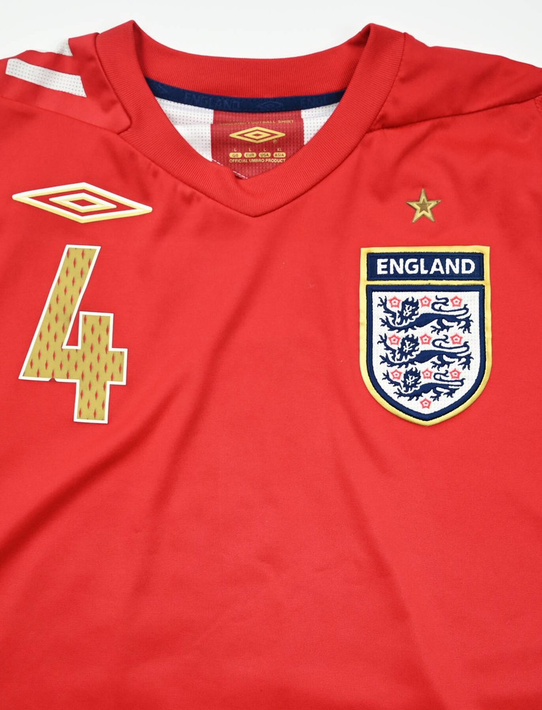 2006-08 ENGLAND *GERRARD* KOSZULKA L