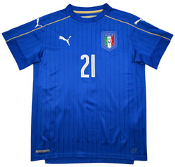 2016-17 ITALY *PIRLO* SHIRT XXL. BOYS/S