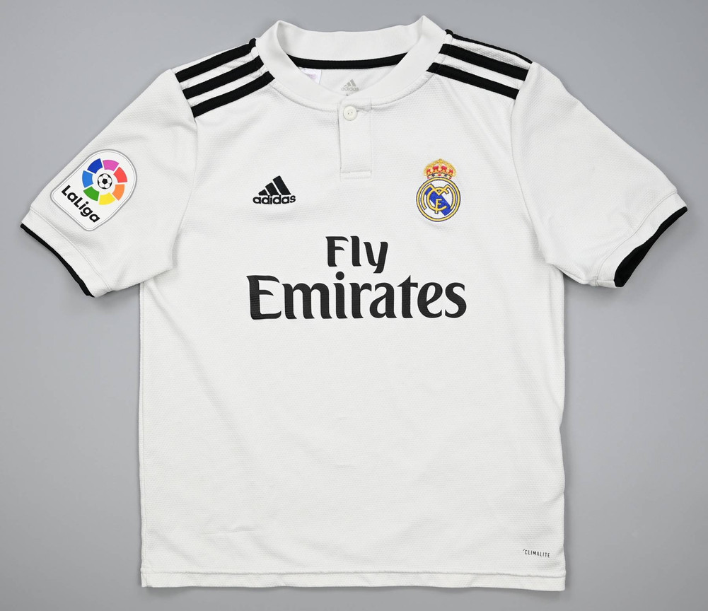 2018-19 REAL MADRID SHIRT M. BOYS