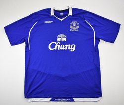 2008-09 EVERTON FC SHIRT XXL