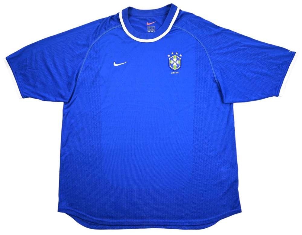 2000-02 BRAZIL SHIRT 2XL