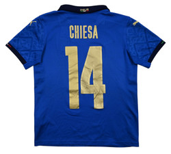 2020-21 ITALY *CHIESA* SHIRT L. BOYS