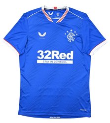 2020-21 RANGERS F.C SHIRT S