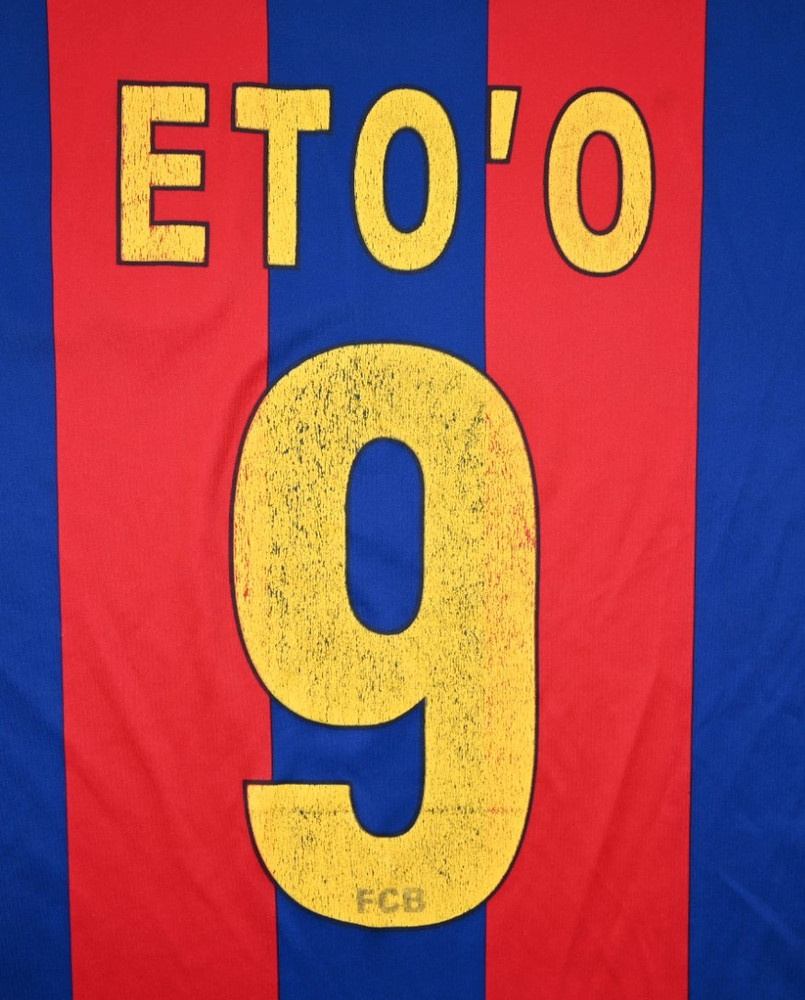 2004-05 BARCELONA *ETO'O* SHIRT S 
