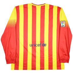 2013-14 FC BARCELONA LONGSLEEVE XXL