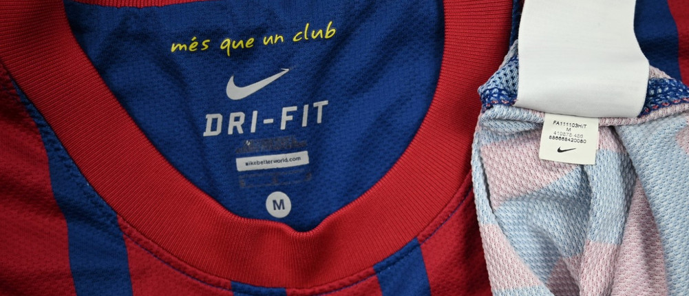 2011-12 BARCELONA LONGSLEEVE SHIRT M