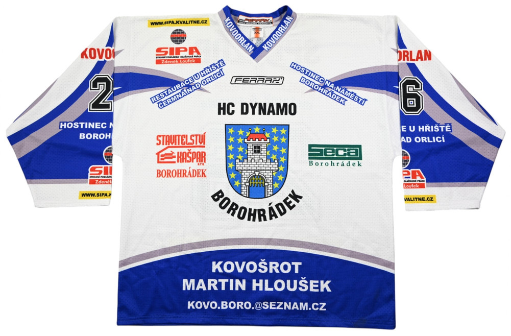 HC DYNAMO BOROHRADEK HOCKEY LONGSLEEVE KOSZULKA XXL