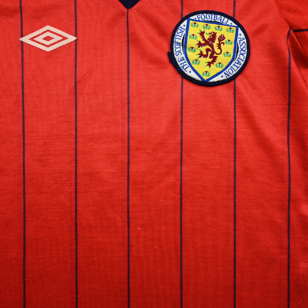 1982-85 SCOTLAND KOSZULKA XS. BOYS