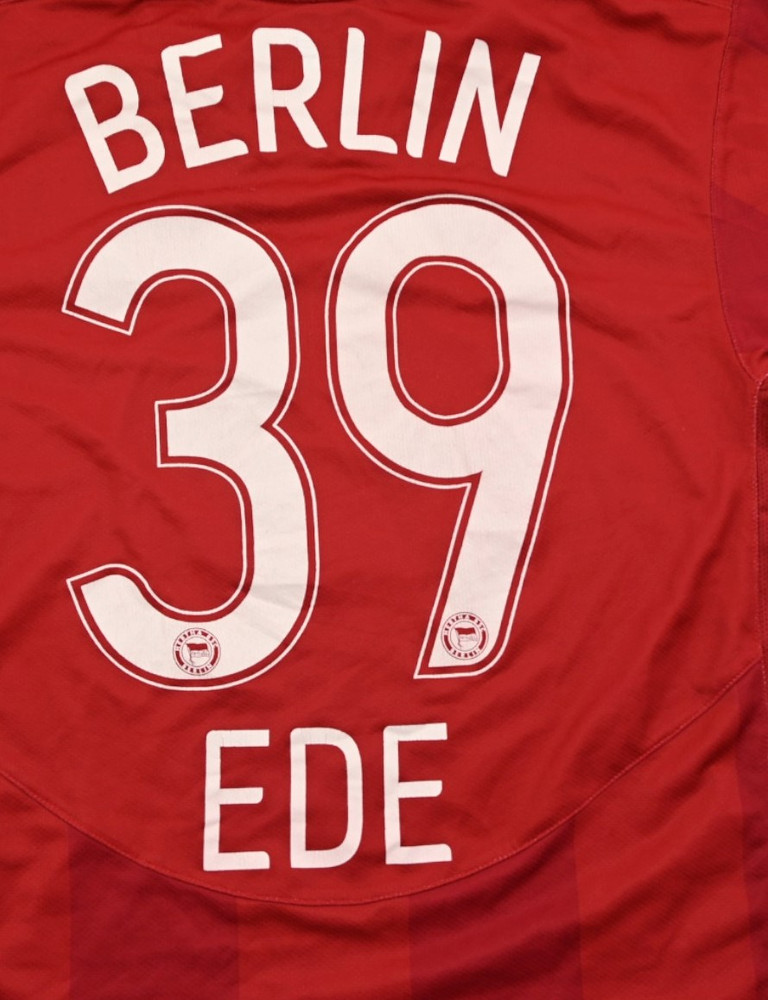 2007-08 HERTHA BERLIN *EDE* PLAYER ISSUE KOSZULKA M
