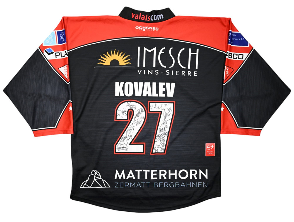 EHC VISP *KOVALEV* HOCKEY SHIRT L. BOYS 152CM