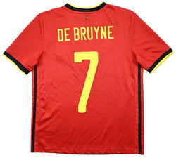 2020-21 BELGIUM *DE BRUYNE* KOSZULKA L. BOYS