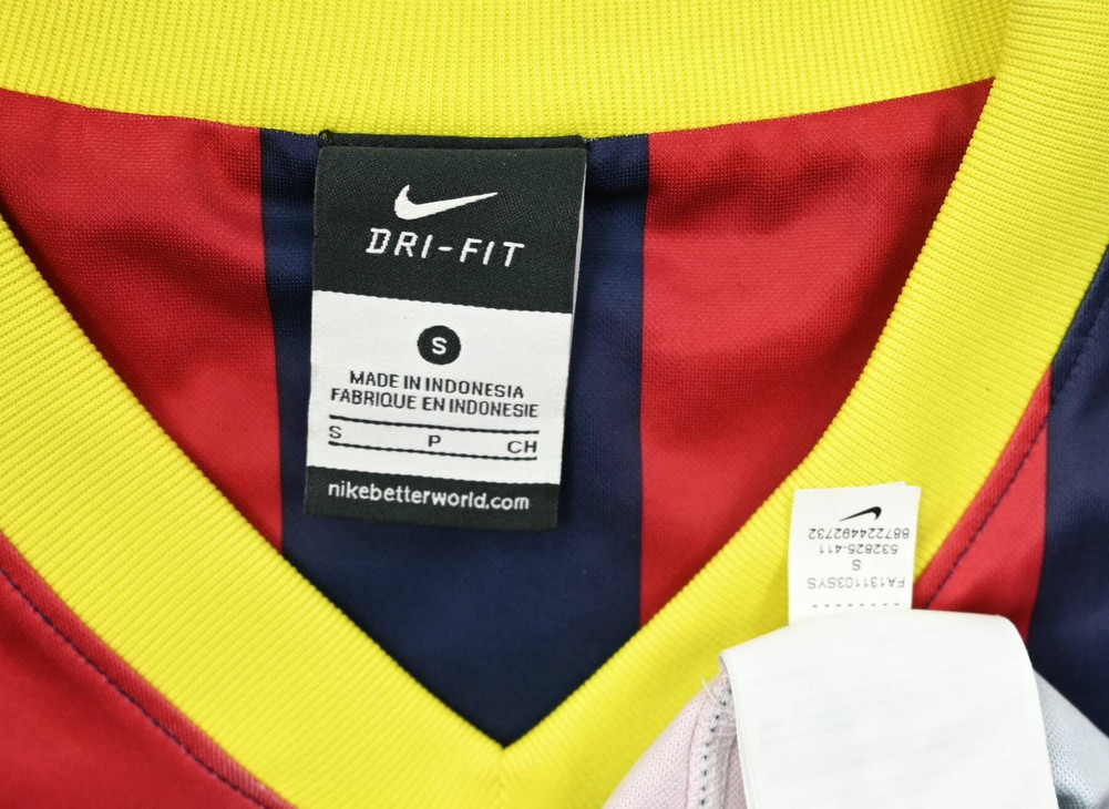 2013-14 FC BARCELONA SHIRT S