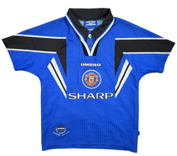 1996-98 MANCHESTER UNITED *SOLSKJAER* KOSZULKA BOYS 140CM