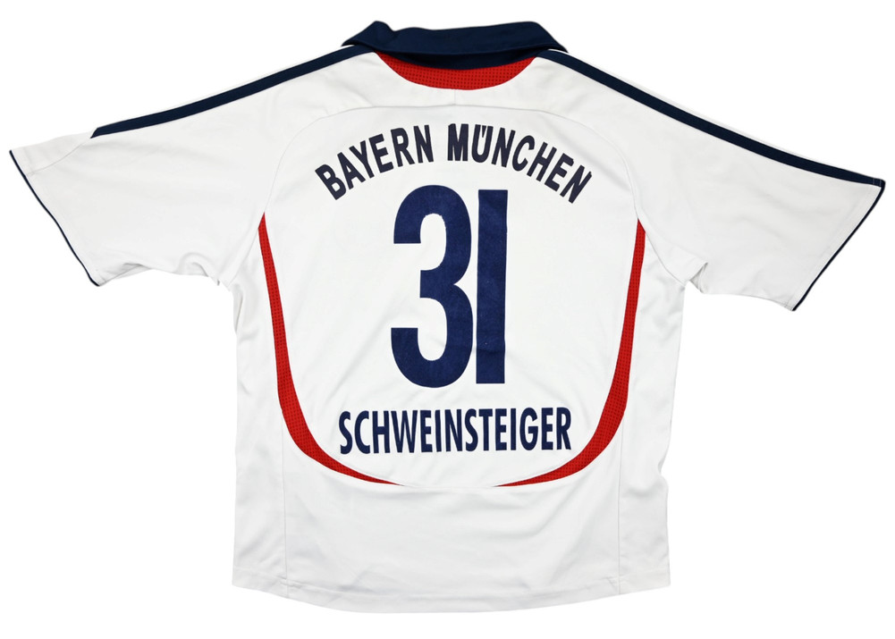 2006-07 BAYERN MUNCHEN *SCHWEINSTEIGER* SHIRT S. BOYS