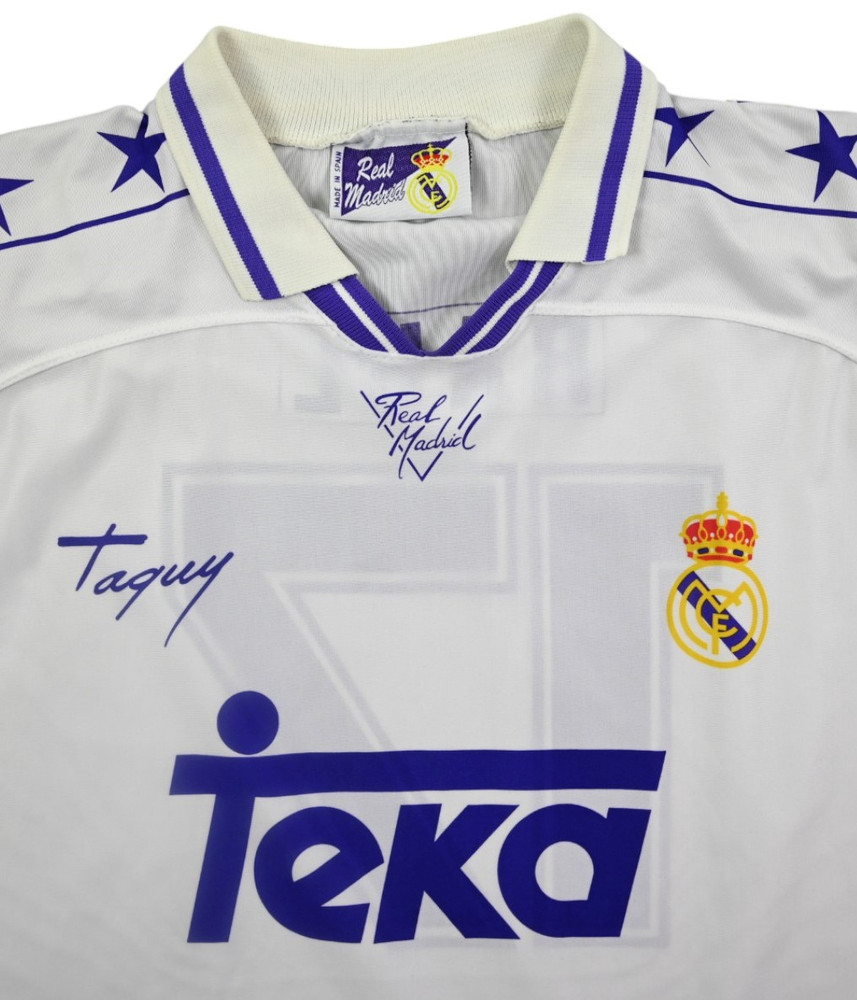 1994-96 REAL MADRID *RAUL* KOSZULKA XL