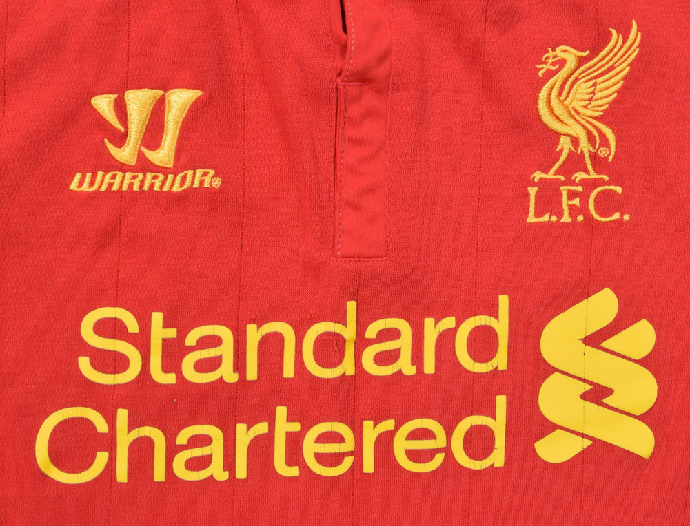 2012-13 LIVERPOOL *LUCAS* SHIRT M