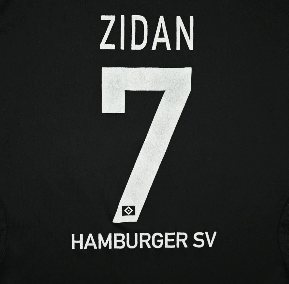 2007-08 HAMBURG *ZIDAN* SHIRT XL.BOYS/S