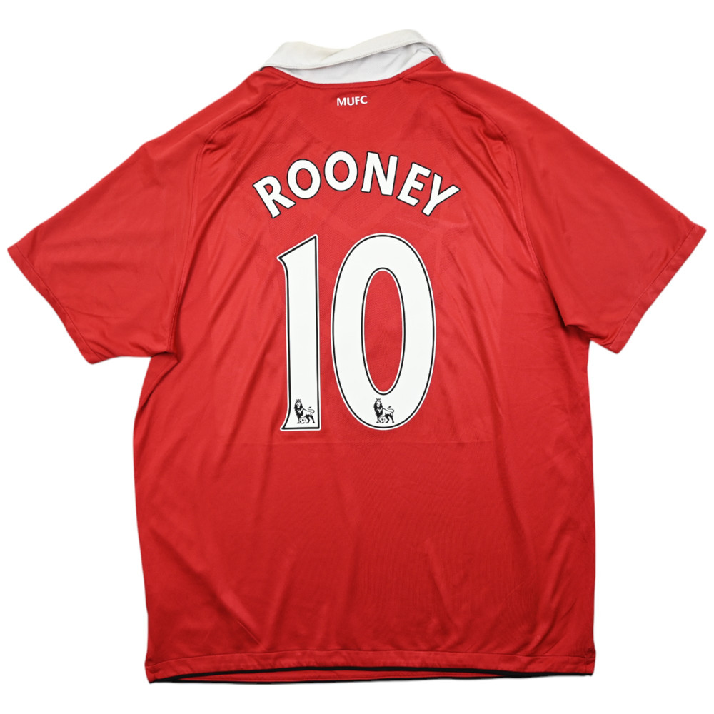 2010-11 MANCHESTER UNITED *ROONEY* SHIRT XL