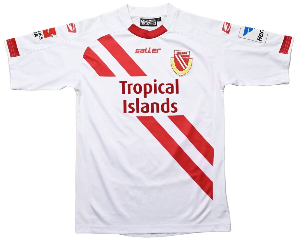 2013-14 ENERGIE COTTBUS *FARINA* MATCH ISSUE SHIRT S