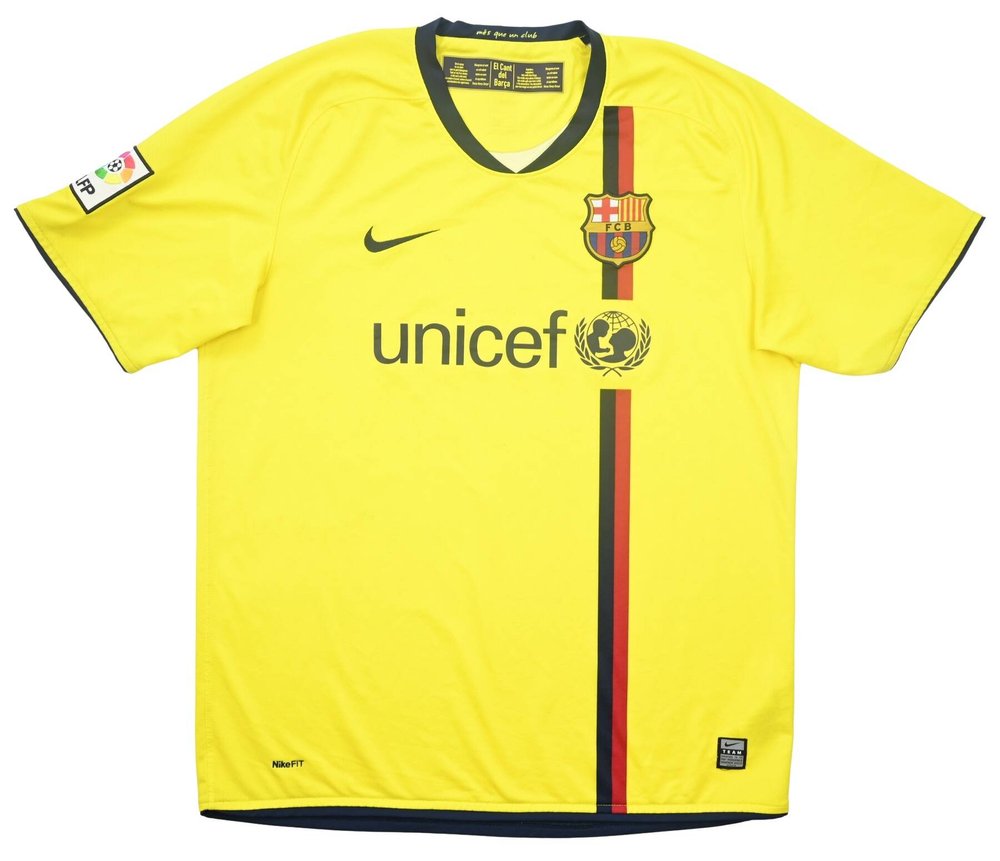 2008-09 FC BARCELONA SHIRT L