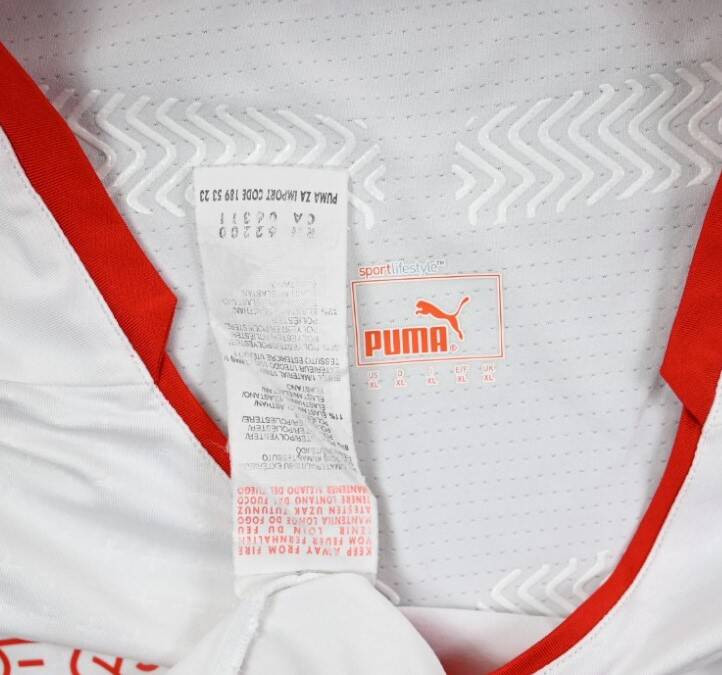 2014-16 SWITZERLAND PLAYER ISSUE KOSZULKA XL