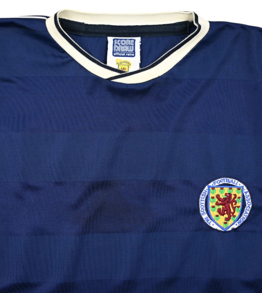 1985-88 SCOTLAND SHIRT XL