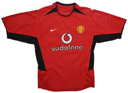 2002-04 MANCHESTER UNITED SHIRT S