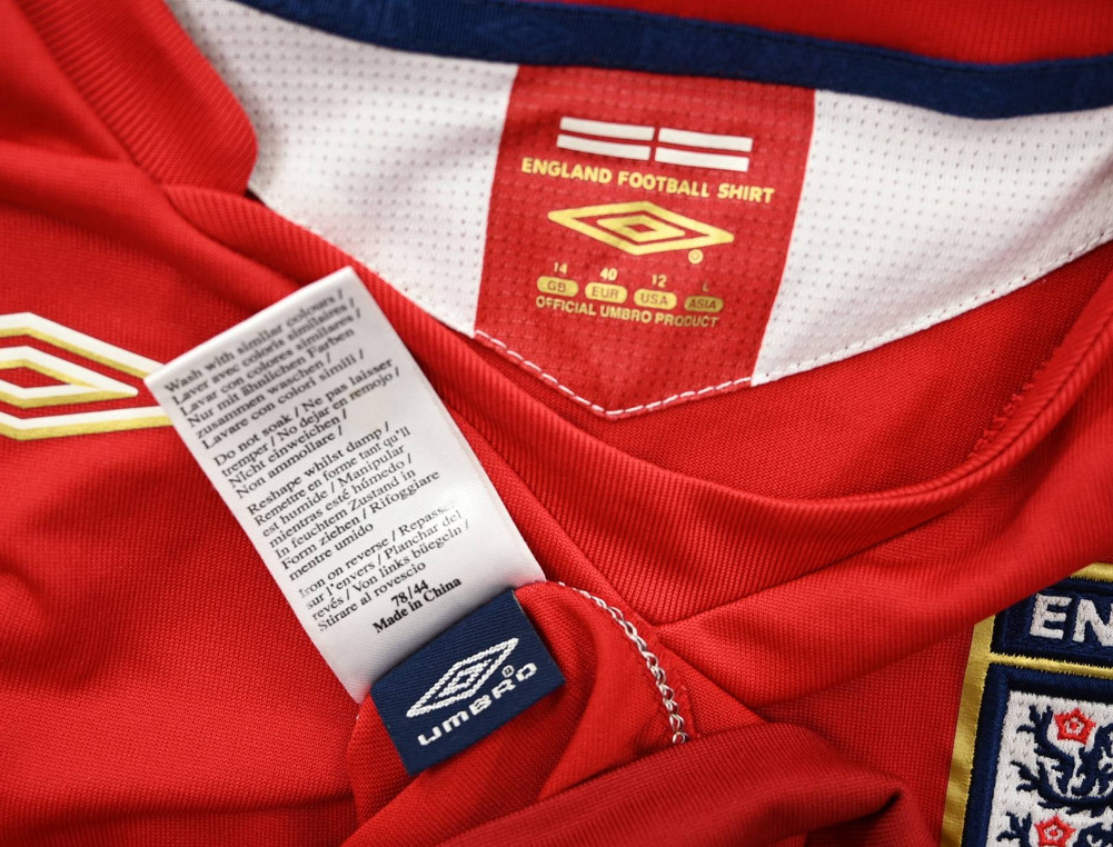 2006-08 ENGLAND SHIRT WOMENS M