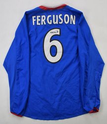 2003-05 GLASGOW RANGERS *FERGUSON* SHIRT M