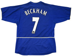 2002-03 MANCHESTER UNITED *BECKHAM* SHIRT L