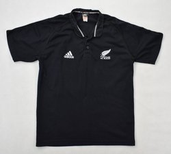 ALL BLACKS NEW ZEALAND RUGBY ADIDAS SHIRT M