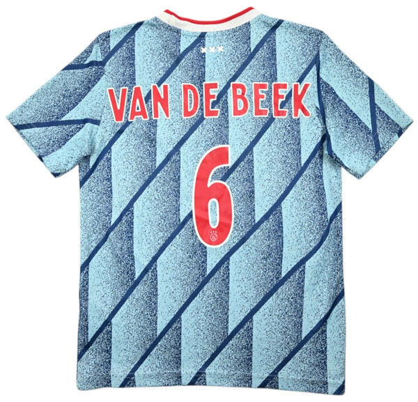 2020-21 AJAX AMSTERDAM *VAN DE BEEK* KOSZULKA M. BOYS