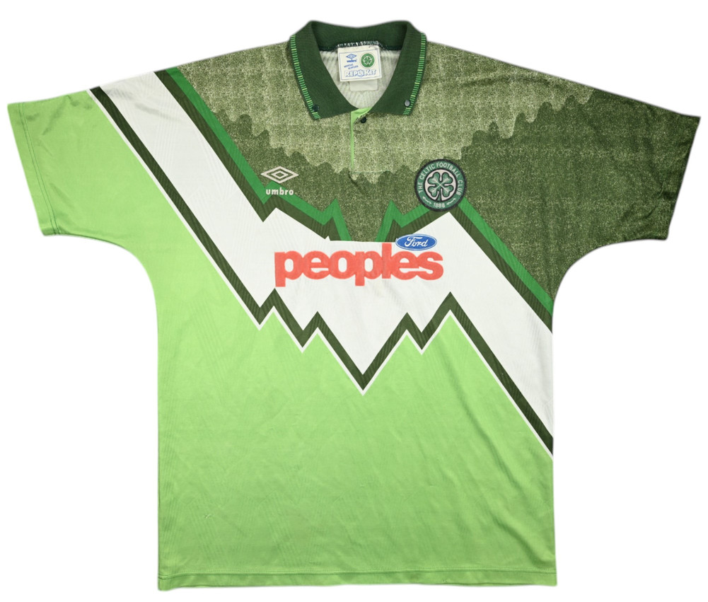 1991-92 CELTIC GLASGOW KOSZULKA L
