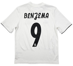 2018-19 REAL MADRID *BENZEMA* SHIRT L. BOYS