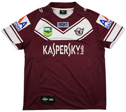 MANLY WARRINGAH SEA EAGLES ISC NRL SHIRT XXL