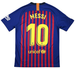 2018-19 BARCELONA *MESSI* SHIRT S