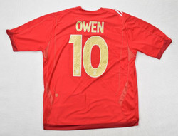 2006-08 ENGLAND *OWEN* SHIRT XL