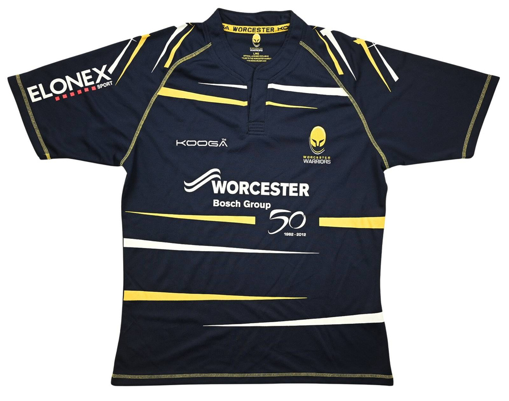 WORCESTER WARRIORS RUGBY SHIRT L