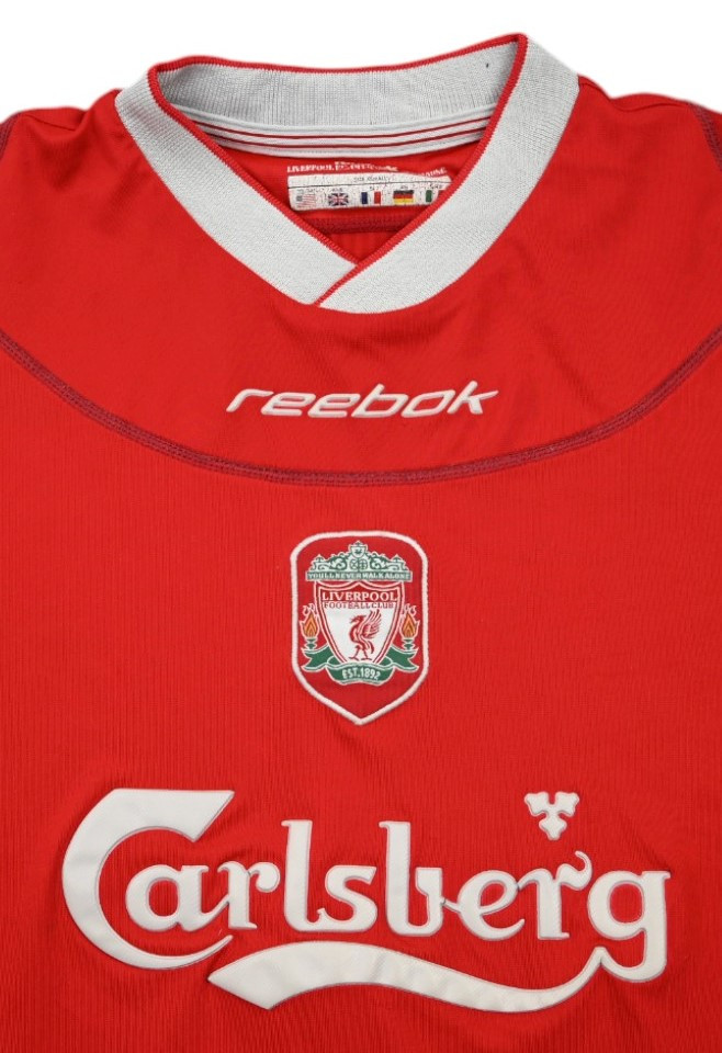 2002-04 LIVERPOOL KOSZULKA XS