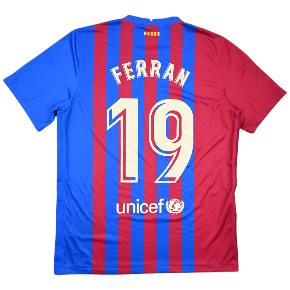 2021-22 FC BARCELONA *FERRAN* SHIRT L