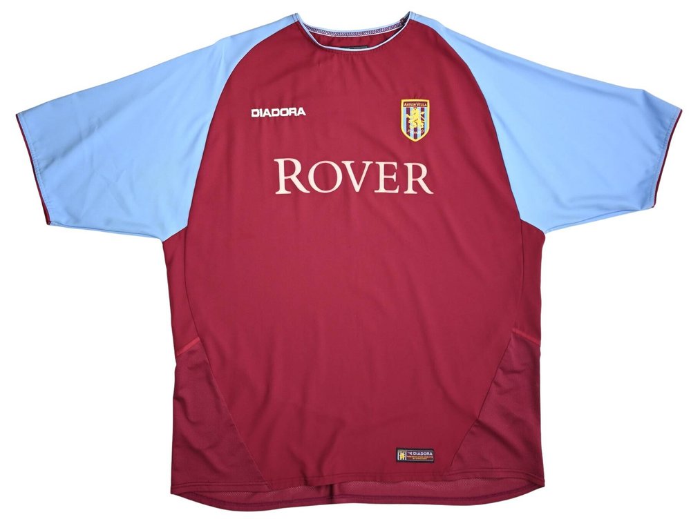 2003-04 ASTON VILLA SHIRT XXL