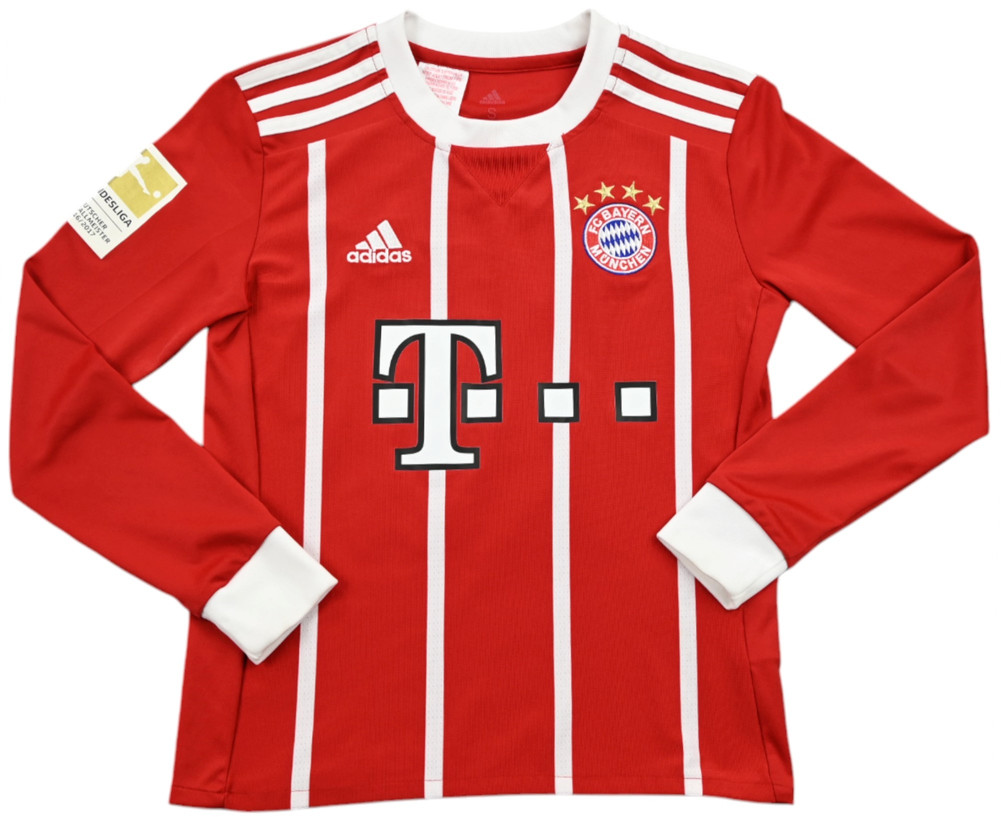 2017-18 BAYERN MUNCHEN *HUMMLES* LONGSLEEVE SHIRT S. BOYS