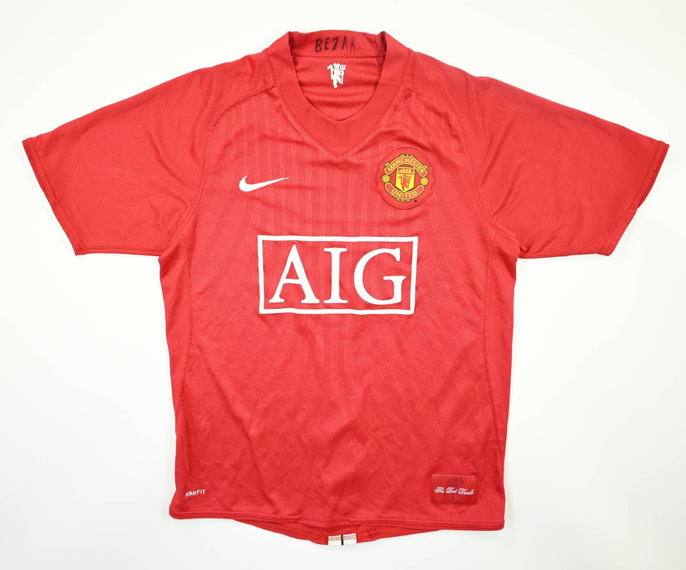 2007-09 MANCHESTER UNITED *RONALDO* SHIRT S