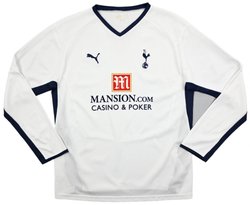 2008-09 TOTTENHAM HOTSPUR LONGSLEEVE S