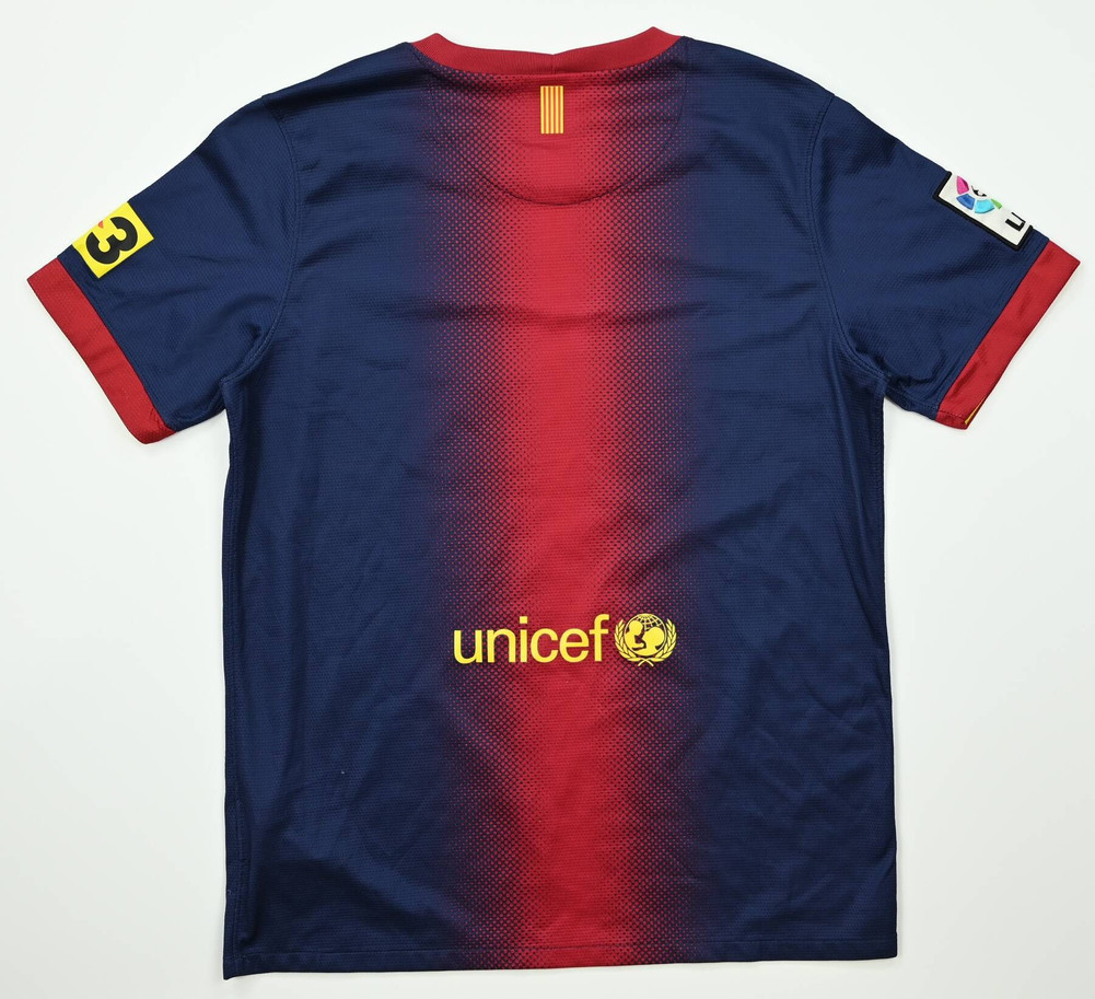 2012-13 FC BARCELONA SHIRT XL. BOYS