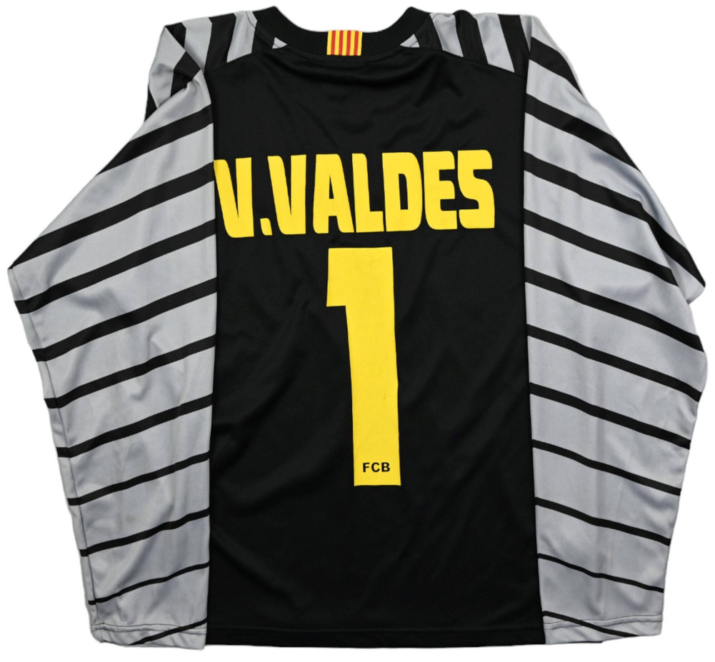 2010-11 FC BARCELONA *VALDES* LONGSLEEVE GK S